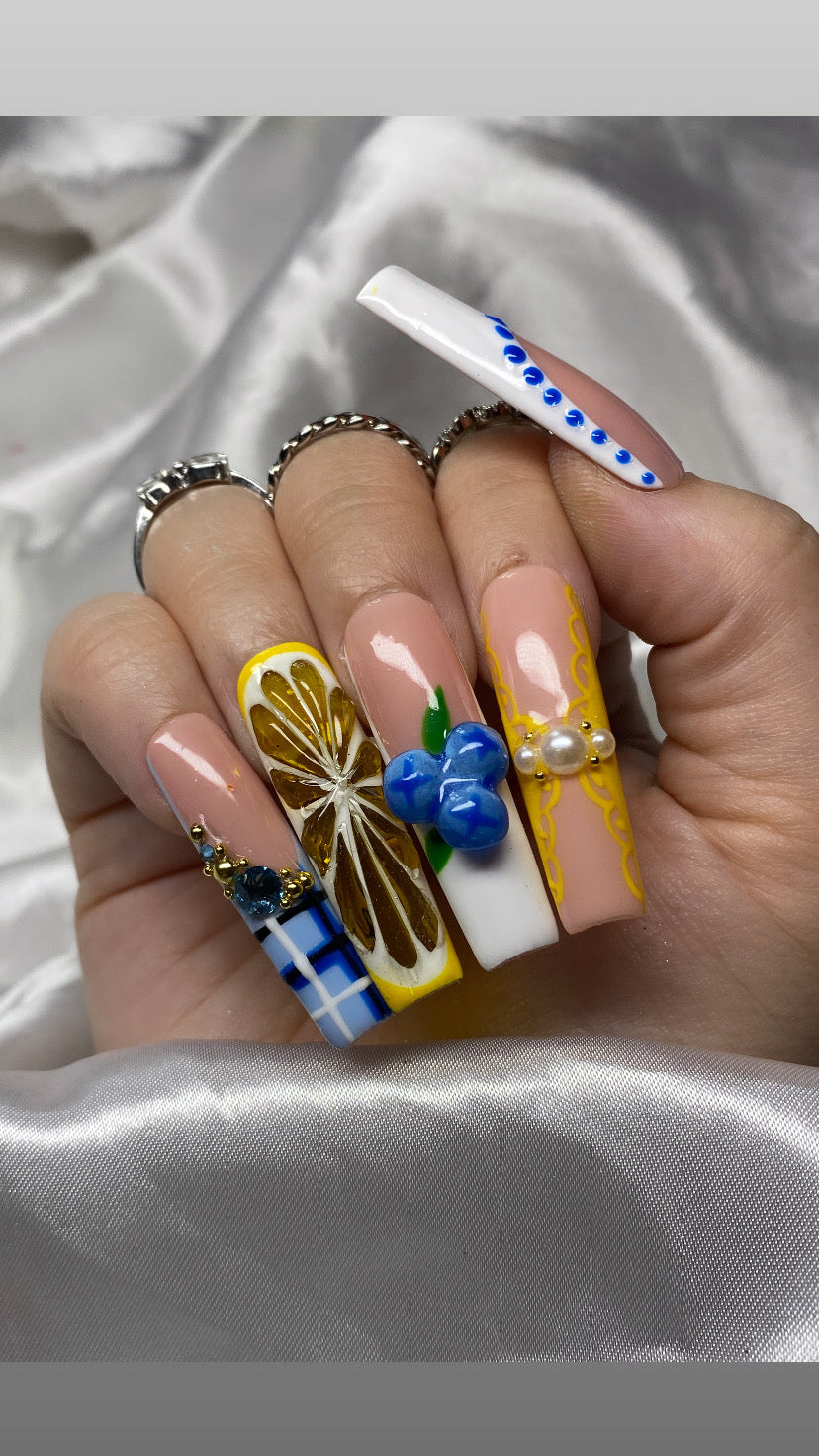 Blueberry cheesecake